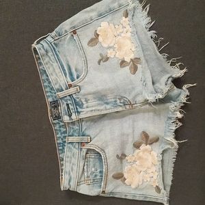 Abercrombie and Fitch jean shorts